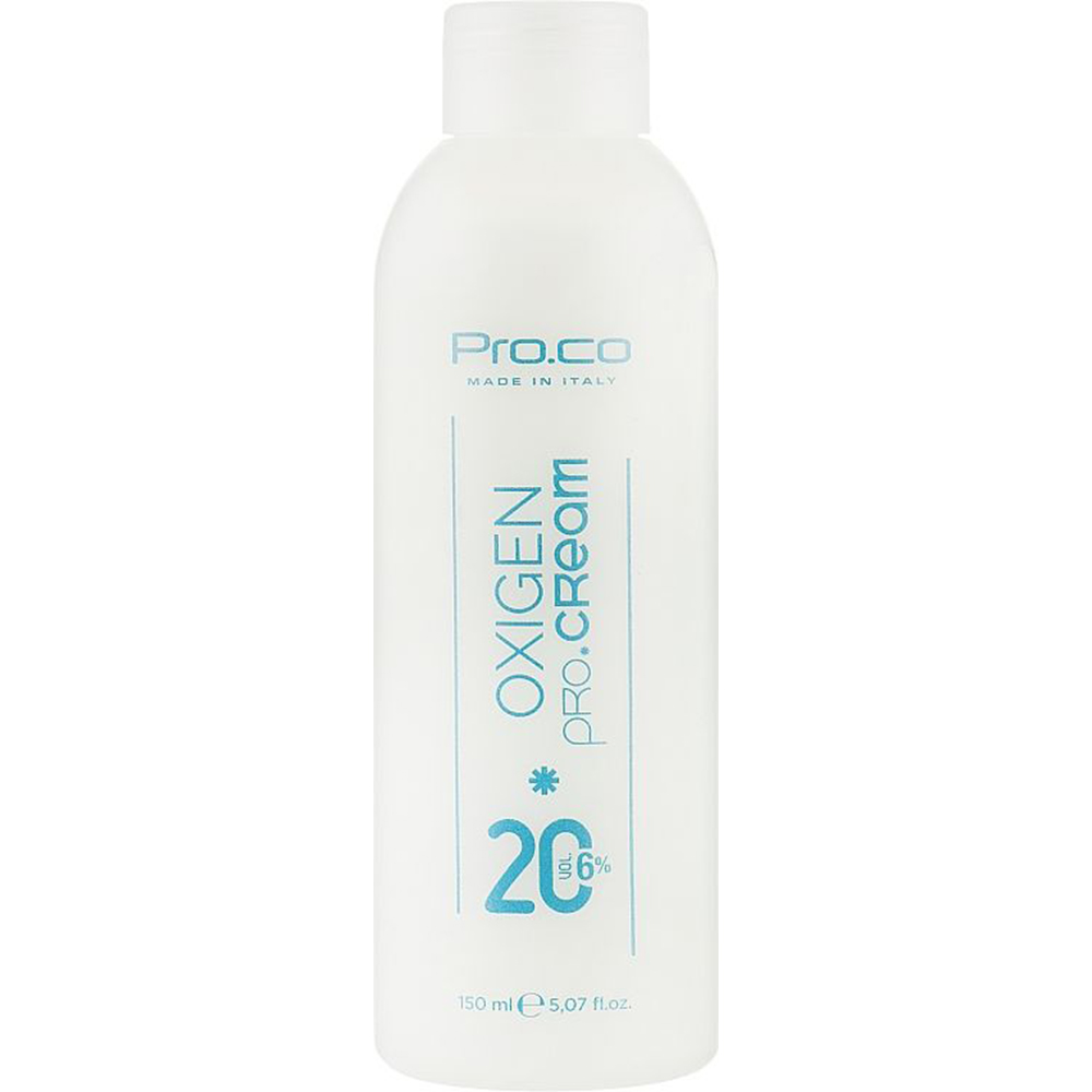 Кремоподібний окислювач Pro.co Oxigen Pro.Cream 20 Vol 6%, 150 мл