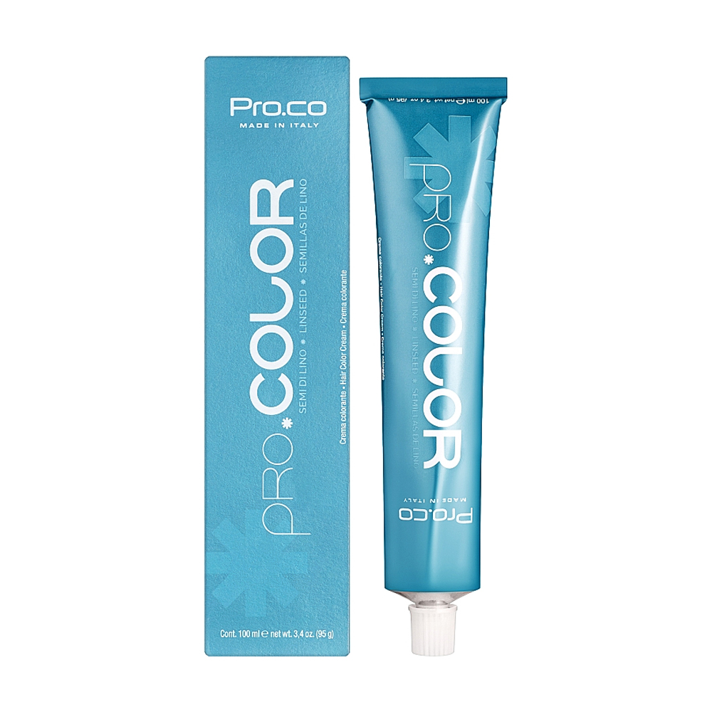 Перманентна фарба для волосся Pro.co Pro.Color 10/21 Lightest Violet Ash Blond, 100 мл